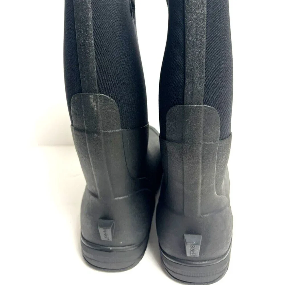 Bogs Mens Ultra High Boots Black Size 16 M